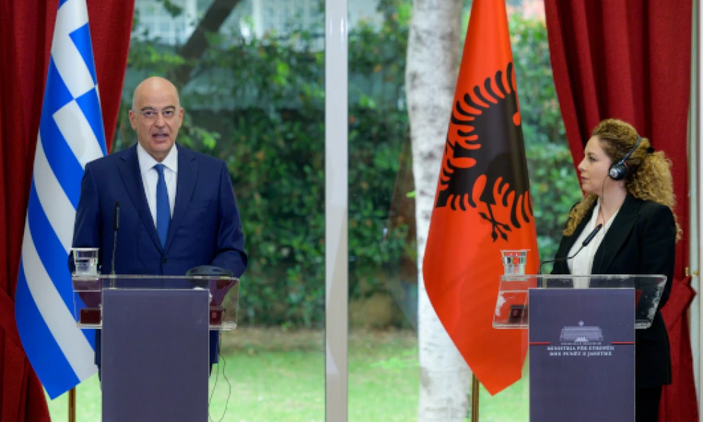 Ο Δένδιας απείλησε με βέτο την Αλβανή ομόλογό του εξαιτίας "δημιουργίας και συζήτησης μη υπαρκτών ζητημάτων"